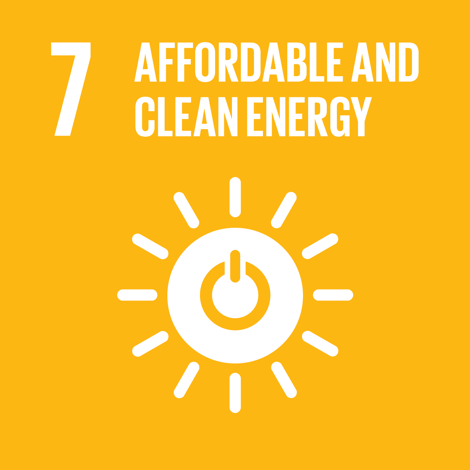 07 Affordable and clean energy 07 Affordable and clean energy