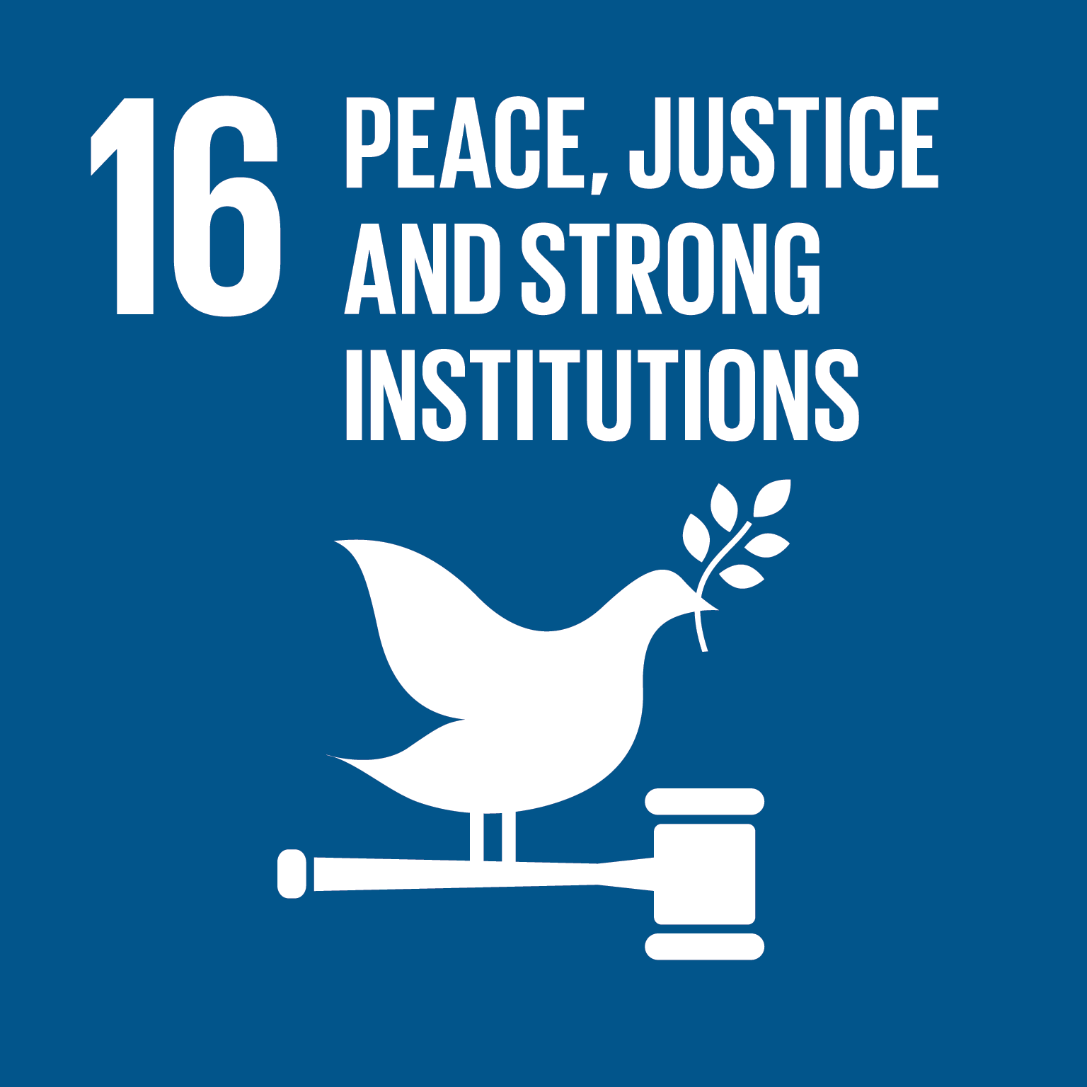 16 Peace, Justice and Strong Institutions 16 Peace, Justice and Strong Institutions